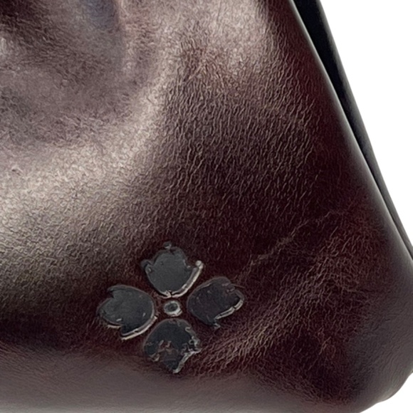 Patricia Nash Ealing Frame Leather Bag in Chocolate Color - Picture 5 of 16